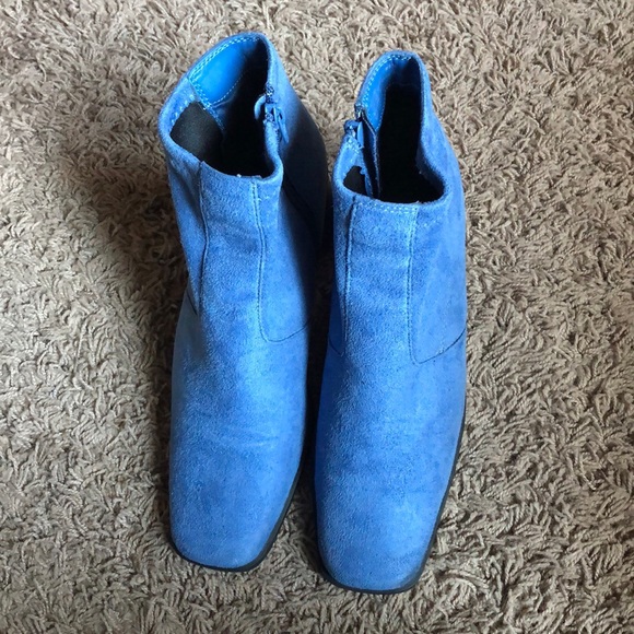 Markon Shoes - Markon ‘Echona’ Ankle Boots, Light Blue, Sz 8 1/2M